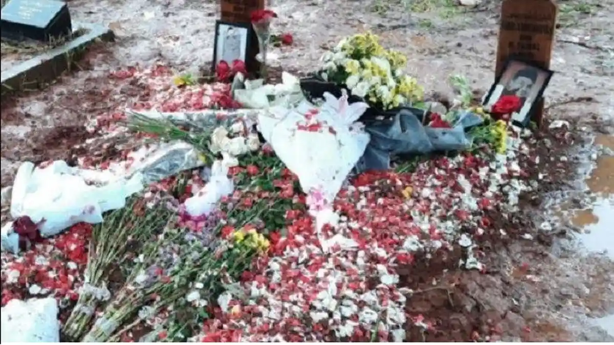 Pengakuan Penjaga Makam Vanessa dan Bibi, Kuburannya Terancam Amblas Karena Hujan Lebat