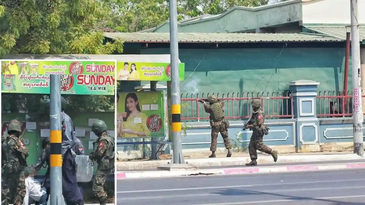 Lagi, Satu Orang Tewas Saat Polisi Myanmar Tembaki Demonstran