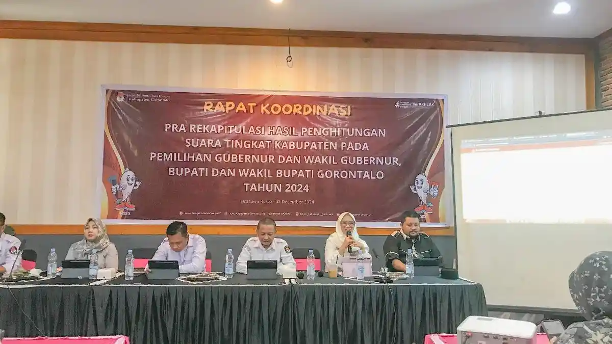 KPU Kabupaten Gorontalo Cepat Atasi Masalah Teknis Pilkada Hingga Berjalan Lancar