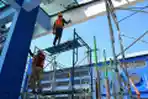 Progres Renovasi GOR Ken Arok Malang
