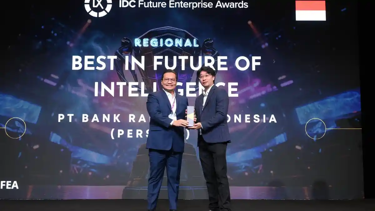 Konsisten dalam Transformasi Digital, BRIBRAIN Raih Predikat Future of Intelligence se-Asia Pasifik