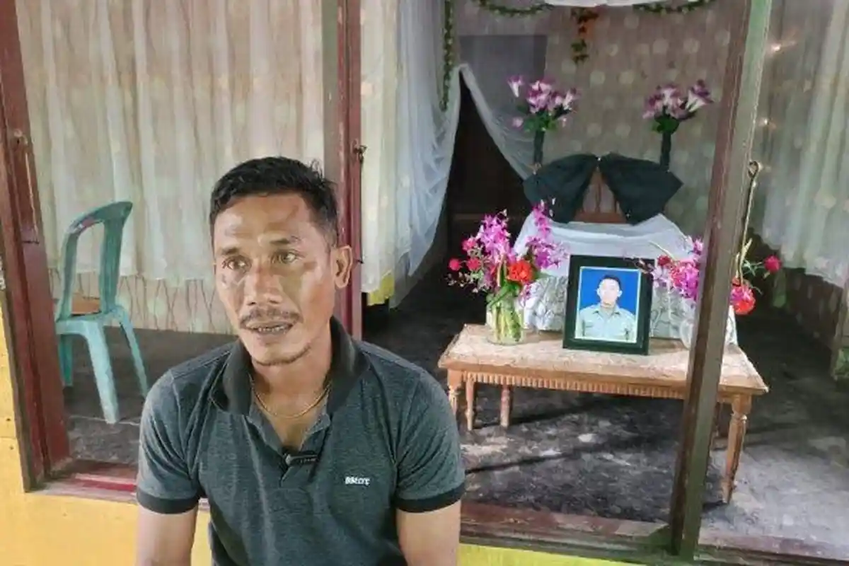 Curhat Pilu Ayah Pratu Afrio usai Anak Gugur Ledakan Amunisi di Garut, Rencana Menikah Bulan Depan 