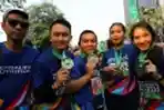 Ribuan Pelari Bersaing dalam MILO Jakarta International 10K