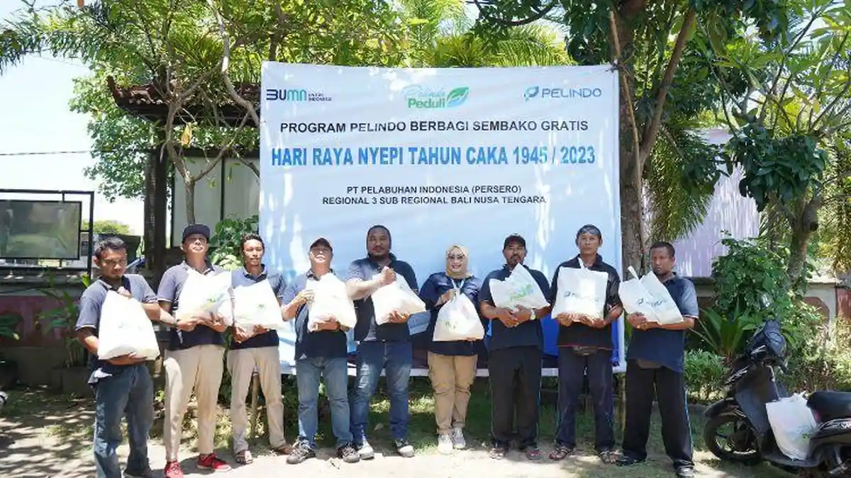Sambut Hari Raya Nyepi Tahun Baru Saka 1945 Tahun 2023, PT Pelindo ...