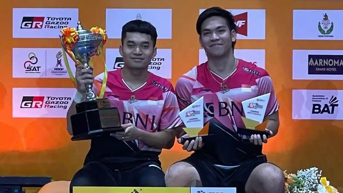 Inilah Kunci Kemenangan Leo Rolly Carnando/Daniel Marthin Saat Di Final Thailand Masters 2023