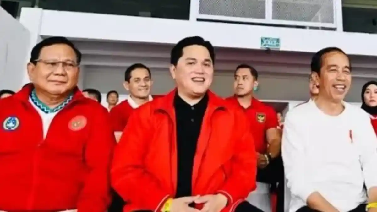 Elektabilitas Erick Thohir Terkatrol Naik Tinggi Berkat Kinerja Apik Urusi PSSI