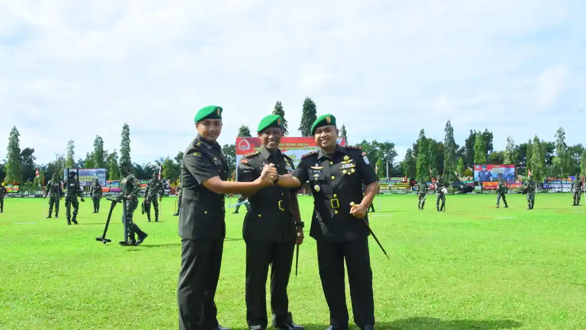 Danrem Teuku Umar Sertijab Dandim Simeulue, Dandim Aceh Jaya dan Danyonif 116 GS
