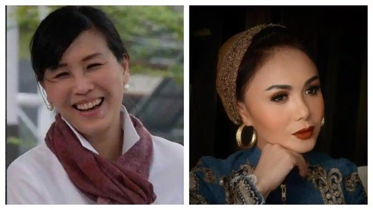 Penampilan Veronica Tan saat Rayakan Tahun Baru Imlek Bersama Yuni Shara