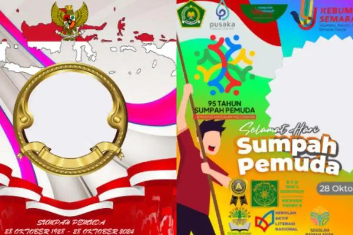 25 Link Twibbon Hari Sumpah Pemuda 2023 yang Diperingati Setiap 28 Oktober