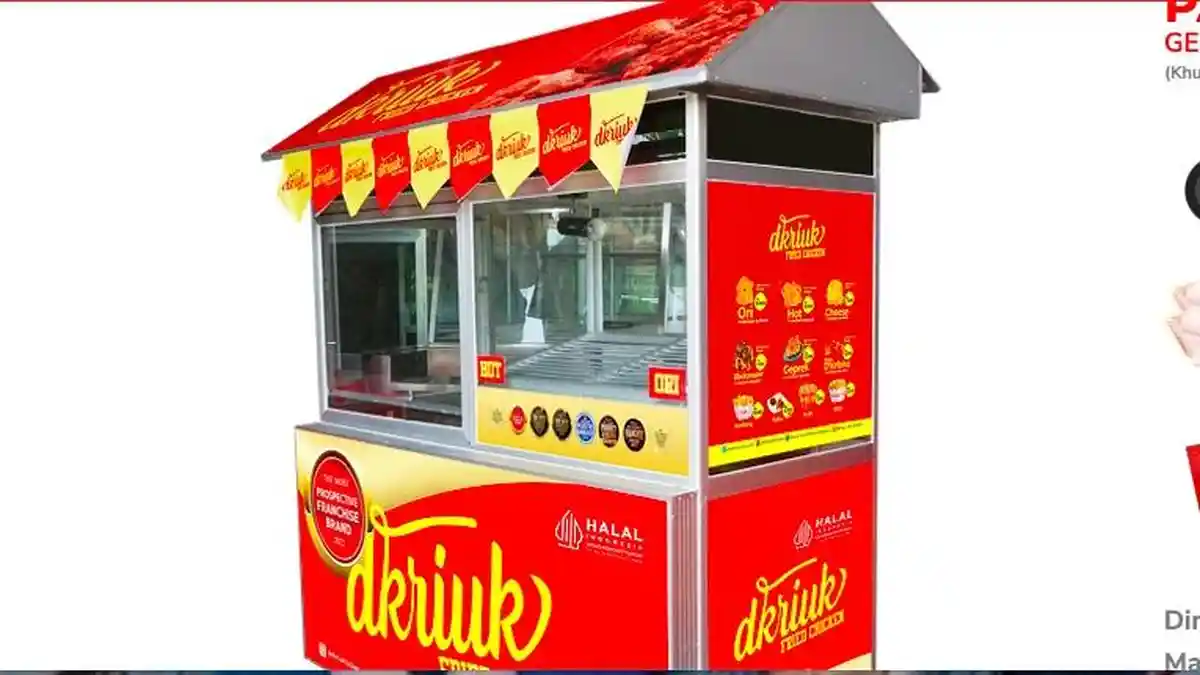 Segini Harga Kemitraan Dkriuk Fried Chicken, Berikut Syarat dan Cara Jadi Mitra