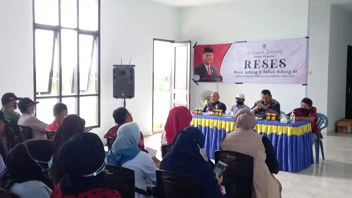 Nata Sumitra Reses Perdana di Desa Baru, Serap Aspirasi Masyarakat