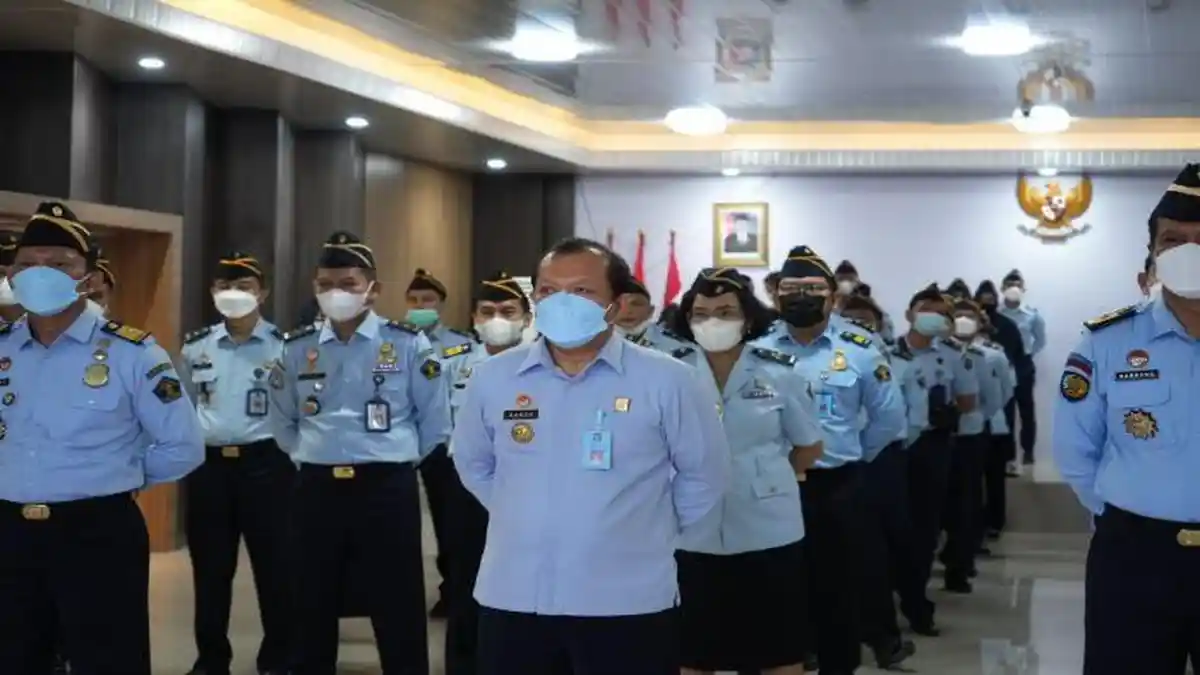 Kakanwil Kemenkumham Sumsel Ikuti Upacara Hari Bela Negara ke-74, Ini Pesan Sekjen