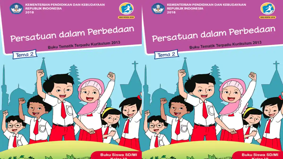 KUNCI JAWABAN Soal Ulangan PAS / UAS Semester Ganjil SD Kelas 6 Tema 2: Persatuan dalam Perbedaan