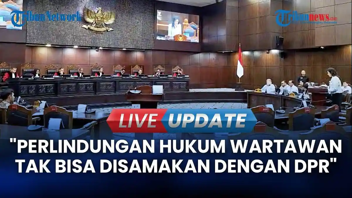 Hakim MK Minta Komdigi Berikan Data Kasus Kriminalisasi Wartawan: Jangan-jangan Tidak Dilindungi?
