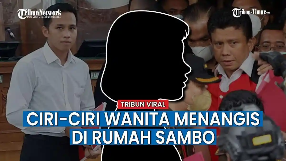 Berambut Pendek dan Kulit Sawo Matang, Siapa Perempuan yang Menangis di Rumah Ferdy Sambo?