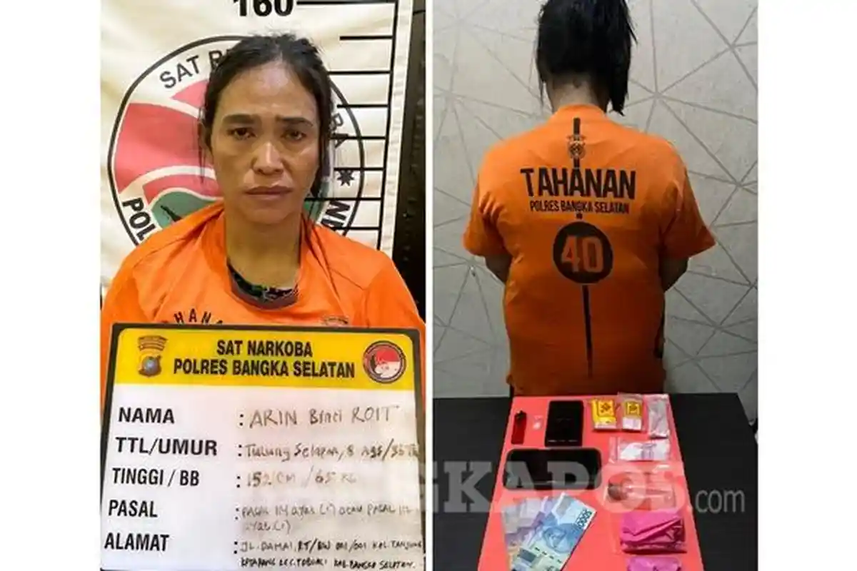 IRT Edarkan Sabu ke Penambang, Ditangkap Usai Konsumsi Narkoba