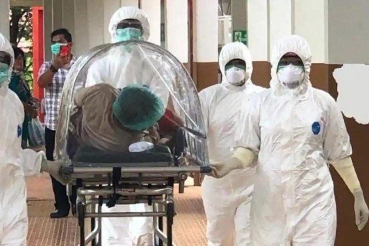 Terekam CCTV dan Dibantu Istri, PDP Virus Corona Kabur dari Ruang Isolasi, Sempat Minta Ruang VIP