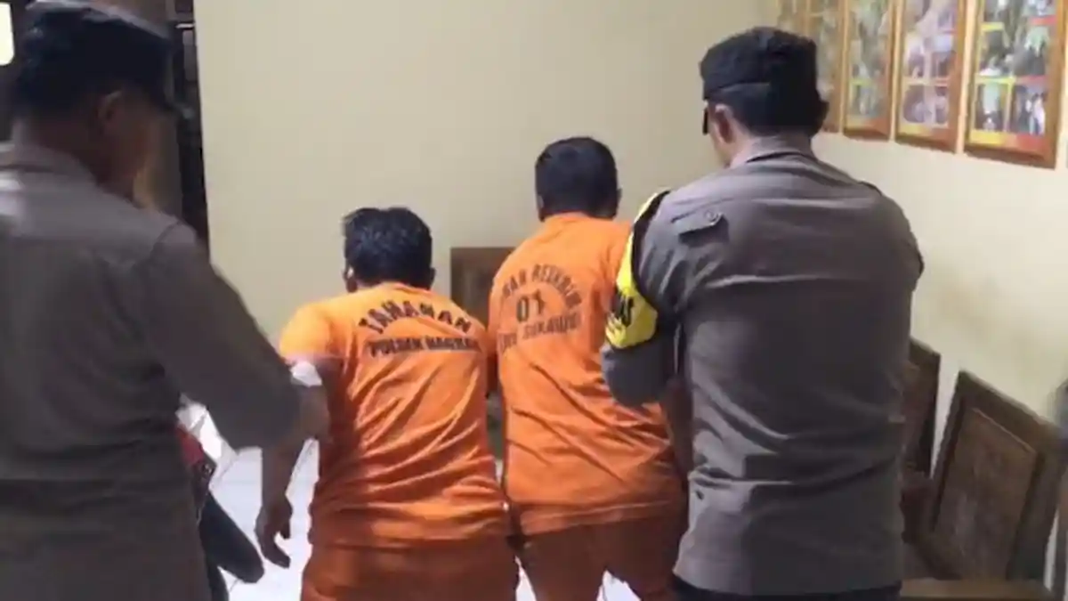 2 Orang Residivis Curanmor di Sukabumi Berulah Lagi, Didor Saat Ditangkap Polisi