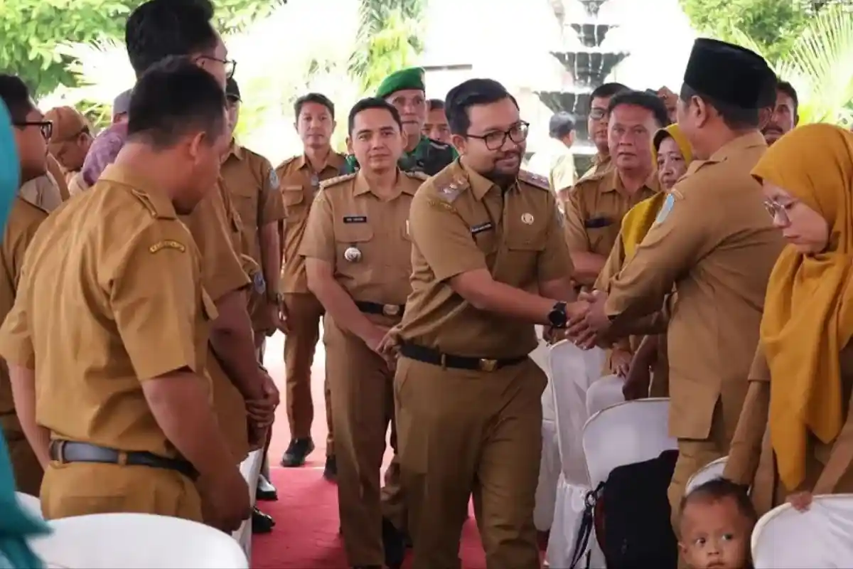 Wabup Nganjuk Trihandy Cahyo Tekankan Aparatur Desa-Kecamatan Kedepankan Semangat Melayani Warga