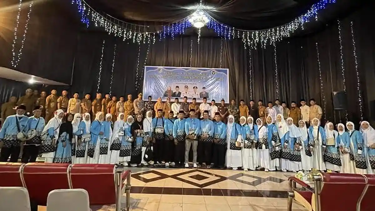 105 Jemaah Haji Donggala Resmi Dilepas ke Tanah Suci, Berangkat ke Jeddah 13 Mei