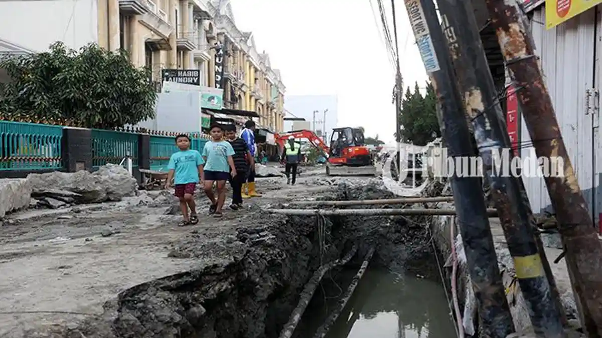 Banyak Proyek Drainase di Medan yang Belum Beres, Ini Jawaban Kadis SDABMBK