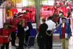 Suasana Stasiun Gambir