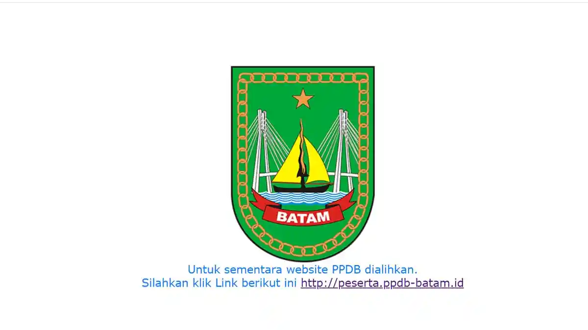 Link PPDB Batam 2020 Tak Bisa Diakses Kamis Pagi, Pendaftaran Siswa SD dan SMP Terganggu