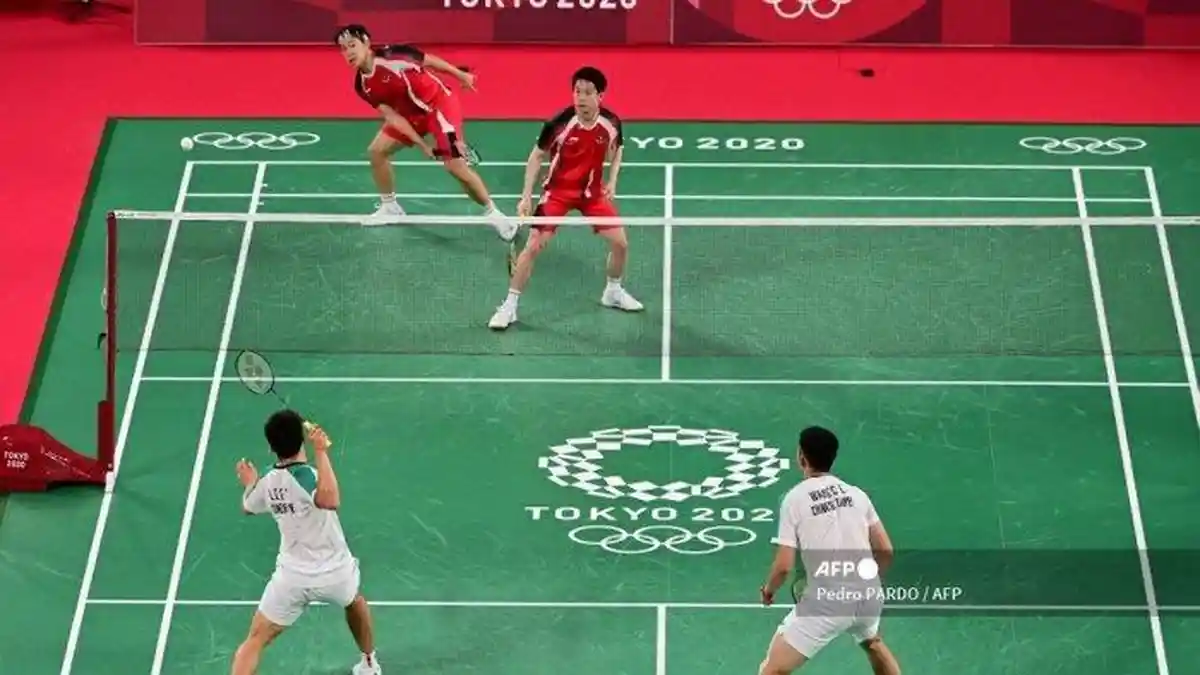 Siaran Langsung Bulutangkis Olimpiade Tokyo 2021: Ahsan/Hendra Lawan Lee Yang/Wang Chi-lin
