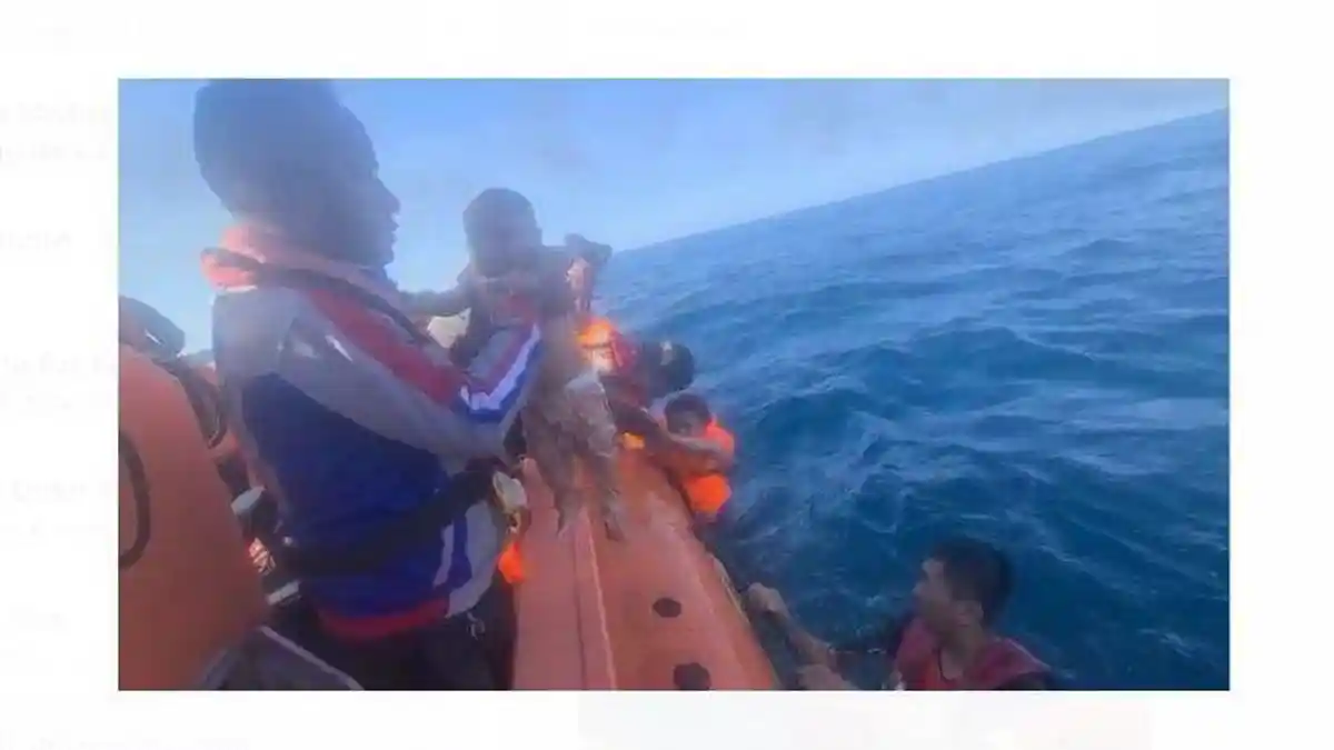 9 Korban Kapal Terbakar Ditemukan Tewas Mengampung di Perairan Naikliu Kupang