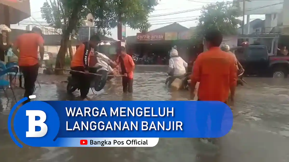 Cuaca Bangka Belitung Hari Ini, Hujan Lebat Disertai Kilat Petir dan Angin Kencang Melanda