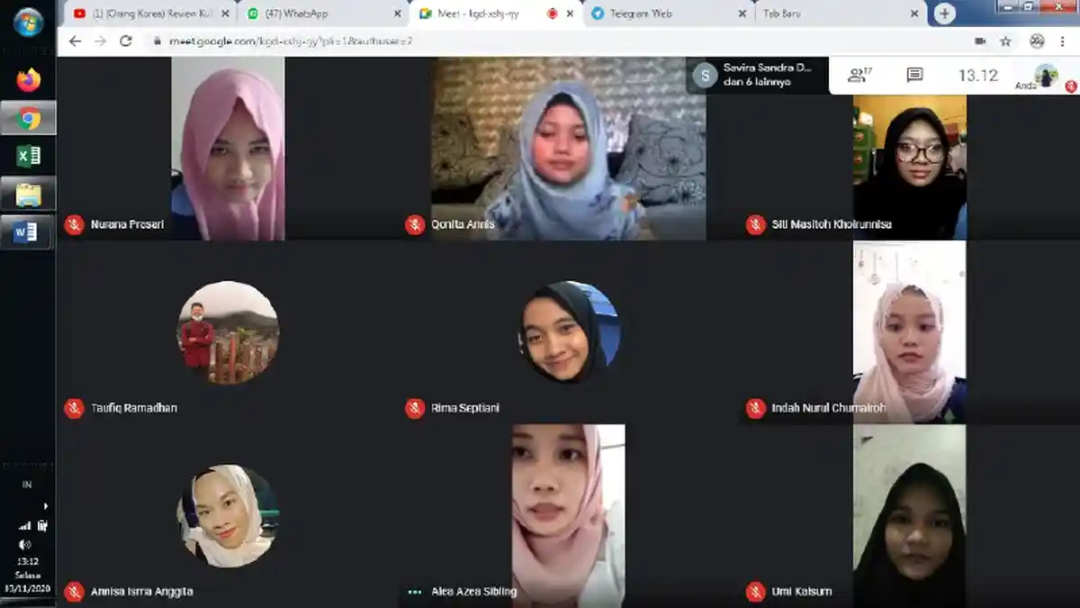 Angkat Isu Toleransi, Kelompok KKN 137 UIN Walisongo Semarang Adakan Diskusi Virtual