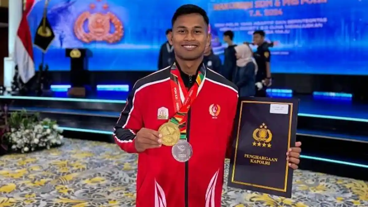 Bripda Jilal Terima Pin Emas Kapolri, Kapolres Aceh Singkil: Prestasi ...