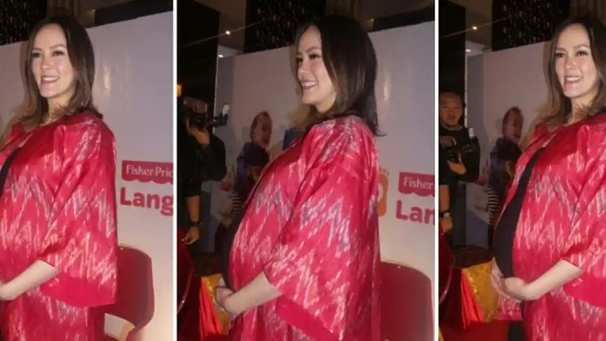 Cathy Sharon Tunggu Waktu Masa Persalinan yang Semakin Dekat