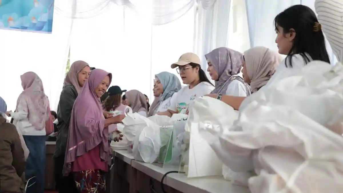 Ramadan Makin Berkah! PLN UID Sumut Jual 1000 Paket Sembako Cuma Rp50 Ribu. Warga: Terima Kasih PLN!