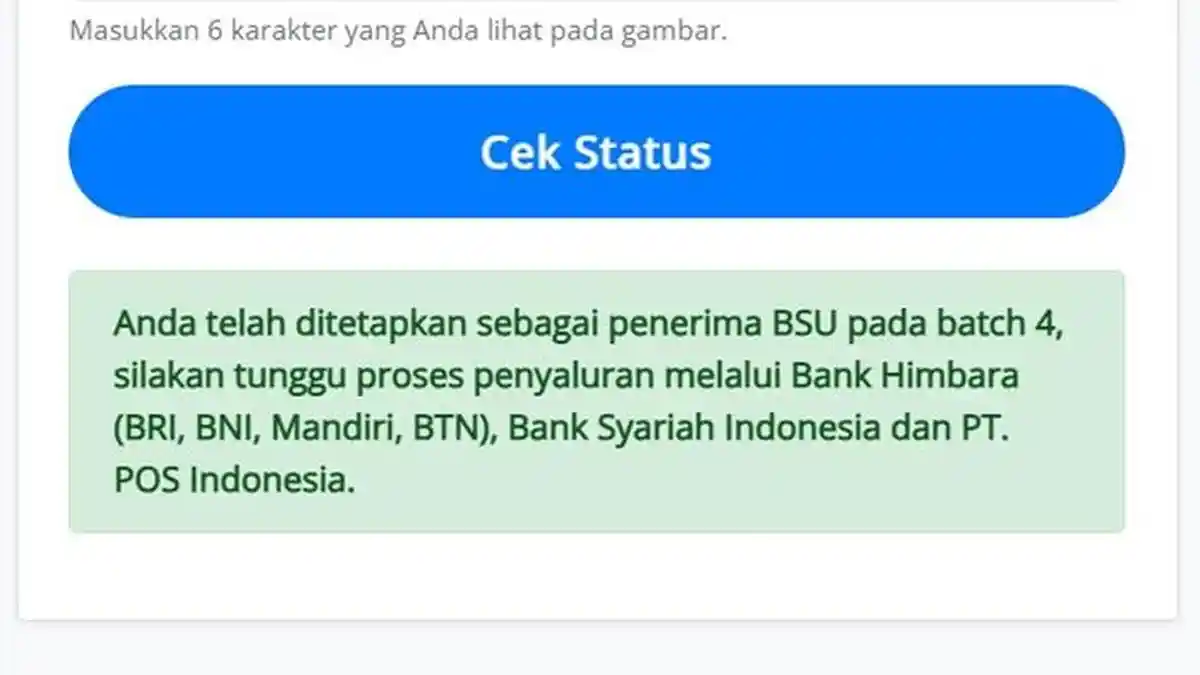Cara Cek BSU Batch 4 Rp600 Ribu secara Real Time, Jika Belum Cair Lanjut Tahap 5