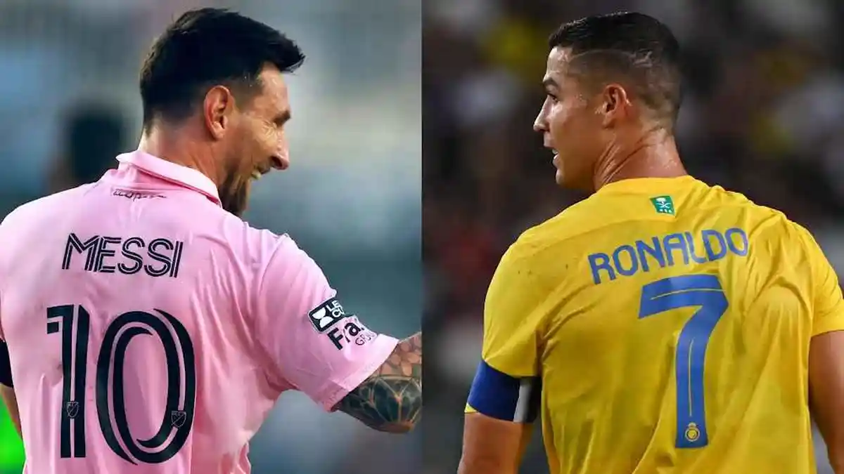 Ronaldo Bawa Al Nassr Lolos Liga Champions Asia, Messi Gendong Inter Miami ke Final US Open Cup