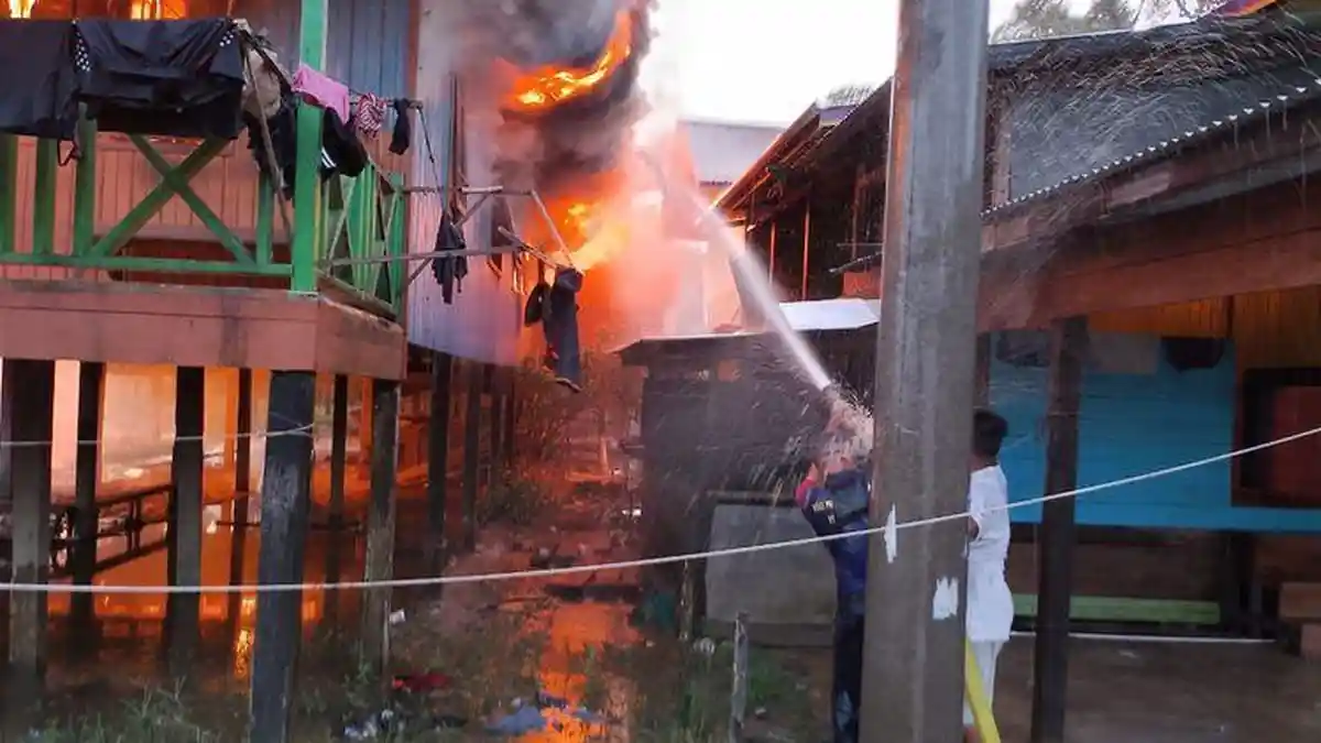 Gara-gara Pinjaman Uang Tak Disetujui, Oknum Perangkat Desa Nekat Bakar Rumah PMD