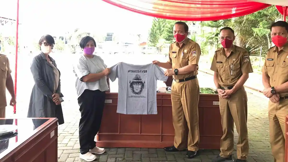 Pemkab Minahasa Dukung Gerakan Selamatkan Yaki, Populasi Primata Ini Semakin Menurun