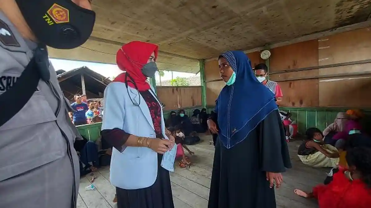 Wanita Rohingya Keluhkan Sakit di Perut dan Dada Saat Ditanya Kondisinya Tapi bukan Karena Hamil