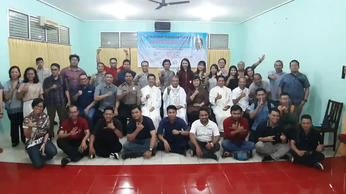 Mgr Agustinus Persembahkan Misa Syukur Pembukaan Tahun Wartawan dan Pegiat Media Sosial Katolik