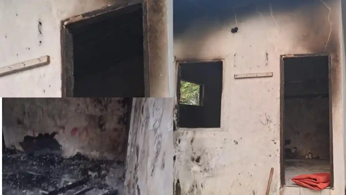 Satu Sekretariat Terbakar Akibat Bentrok Mahasiswa di UNM Parang Tambung Makassar