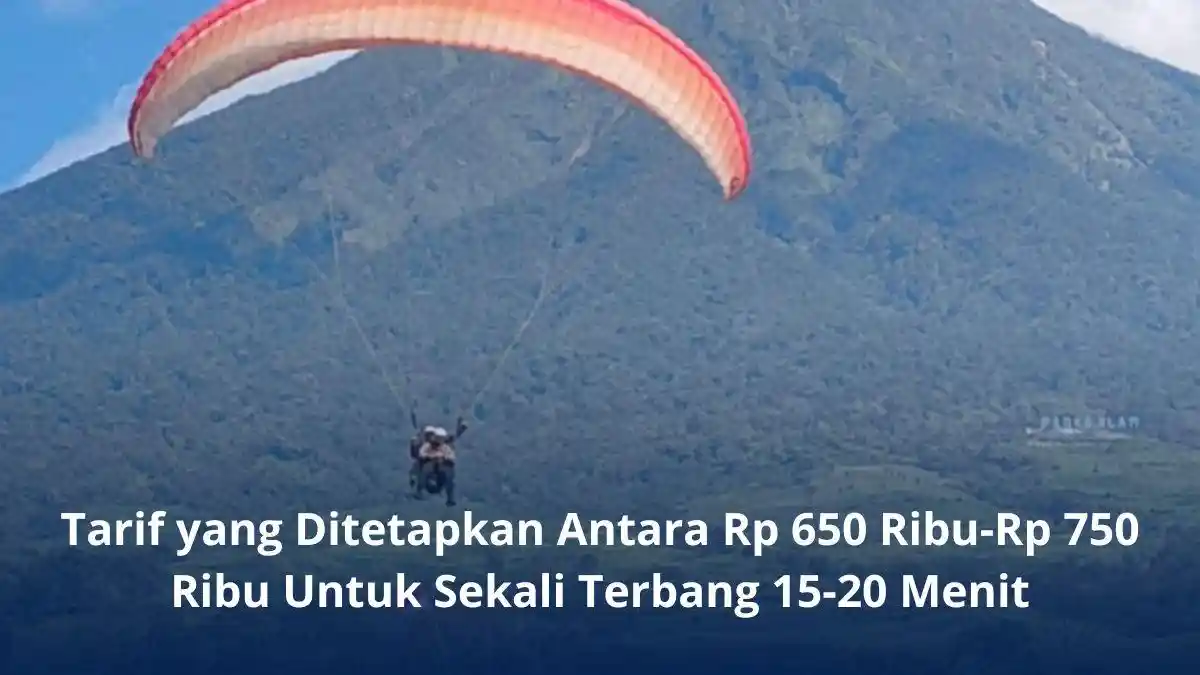 Sensasi Baru Menikmati Wisata di Pagar Alam yang Menguji Adrenalin Dengan Terbang Tandem Paralayang