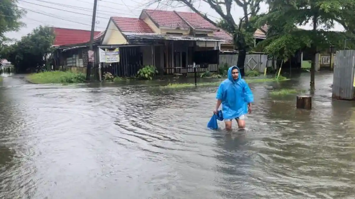545 Jiwa Mengungsi Akibat Banjir di Makassar