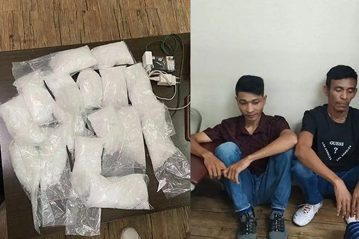 Selundupkan 4 Kilogram Sabu Melalui Bandara Kualanamu, Dua Warga Aceh Bakal Lebaran di Penjara