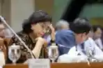 Menkeu Sri Mulyani Rapat Kerja Bersama Komisi XI DPR RI