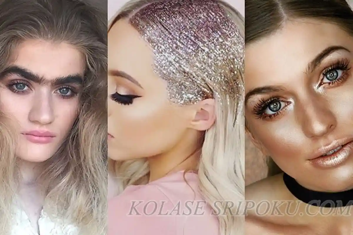 Ini 8 Tren Make Up Nyeleneh 2017, No 4 Berani Coba? No 7 Tak Disangka, Faedahnya Apa?