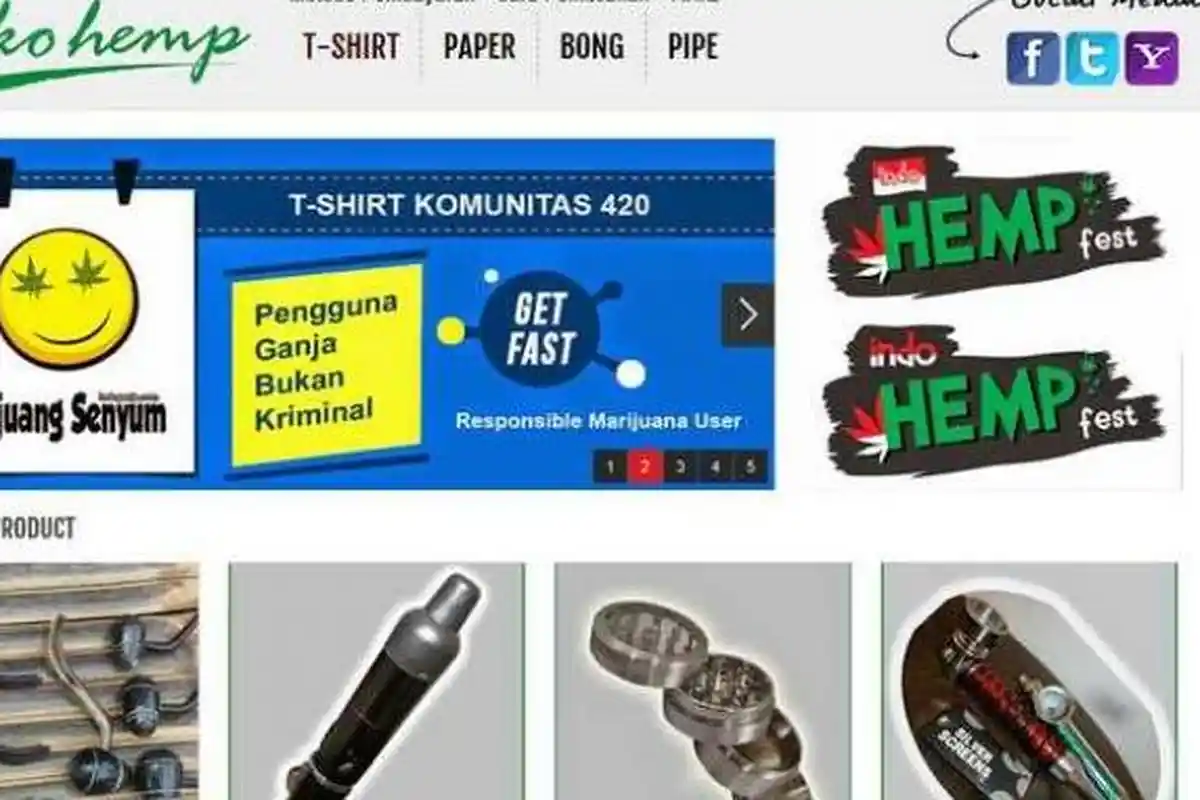 BNN Tak Kuasa Berangus Situs Penjual Brownies Isi Ganja