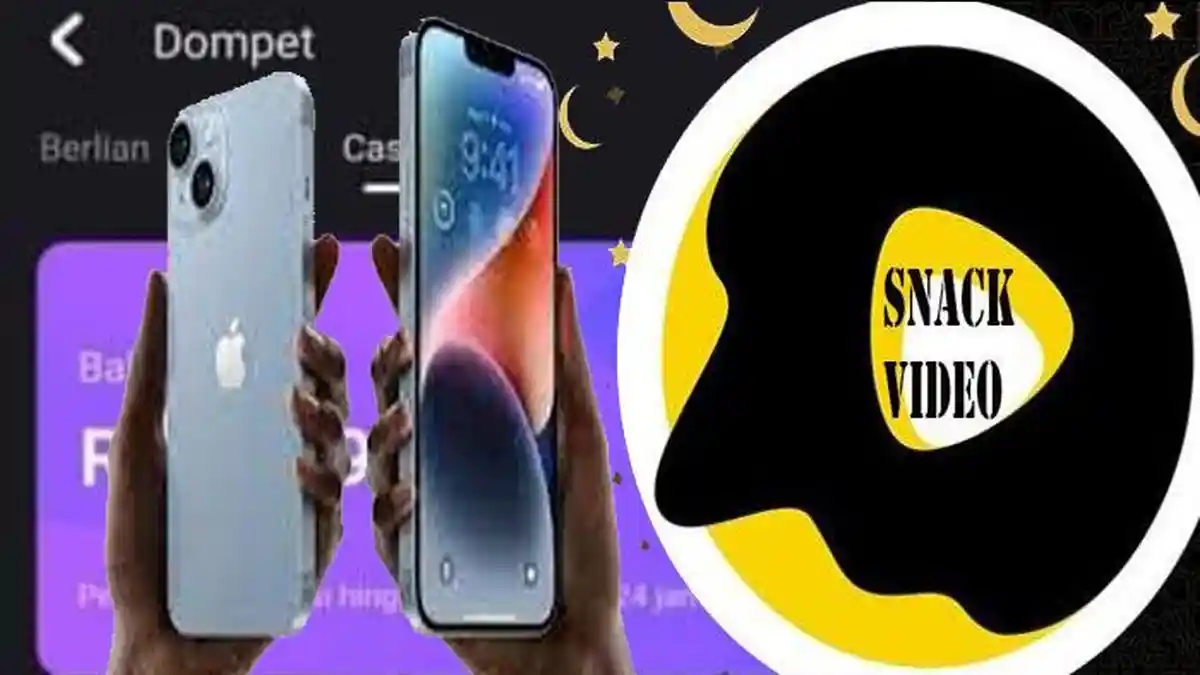 Cara Ikut Undian Berhadiah iPhone 14 di Snack Video, Sehari 5 Kesempatan
