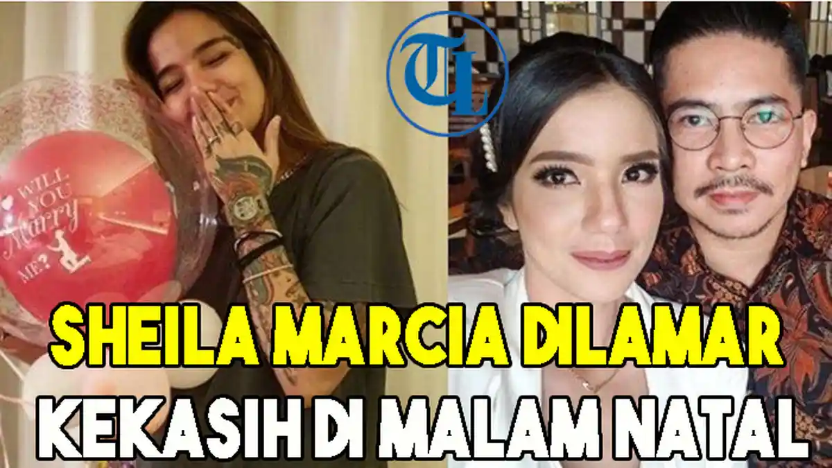 Artis Sheila Marcia Dilamar Kekasih di Malam Natal