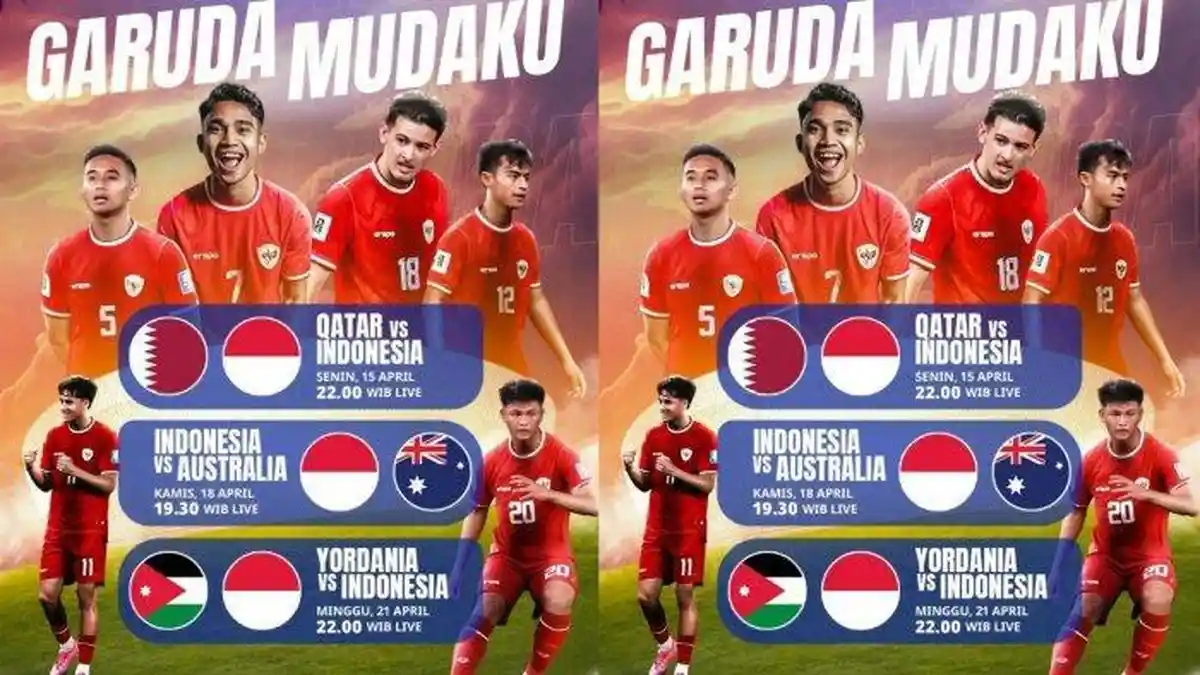 LIVE RCTI! Streaming Indonesia vs Yordania, Nonton Laga Penentu Nasib ...